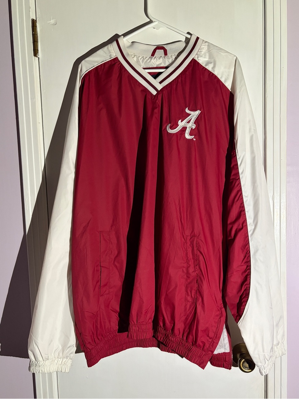Alabama Men's Pullover Windbreaker Jacket, XXL, Excellent Condition